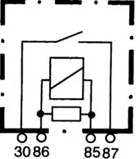 реле стартера Ivec 4RA 003 530-021 HELLA