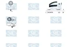Комплект ремня ГРМ TK1276 SALERI SIL