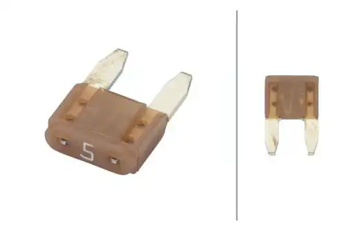 ПРЕДОХРАНИТЕЛЬ ФЛАЖКОВЫЙ MINI 5A 8JS 728 596-131 HELLA