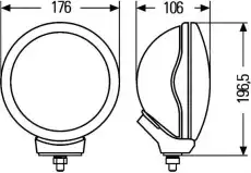 Фара HELLA 1F5 155 405-001