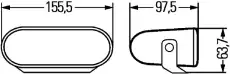 Фара HELLA 1FA 008 284-811