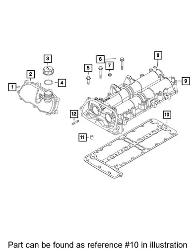 Прокладка ГБЦ JEEP 68099646AA