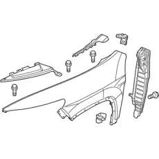 Крыло JEEP 68103309AD
