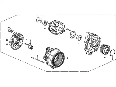 Генератор ACURA 31100-5G0-A02RM