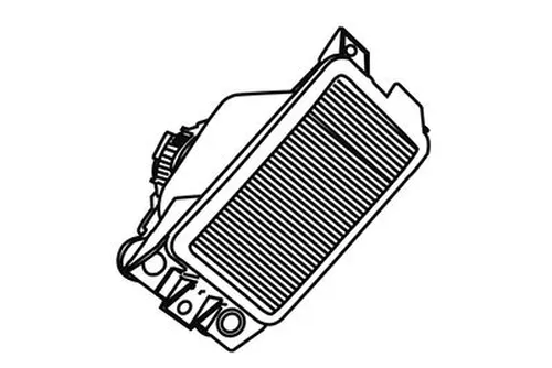 Фара противотуманная WXQP 370969
