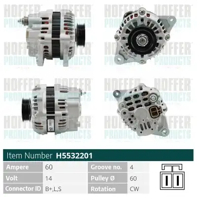 Генератор HOFFER H5532201