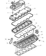 Прокладка ГБЦ JEEP 5086 954AA