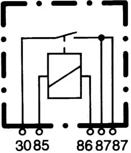 Реле, рабочий ток 4RA 933 332-151 HELLA