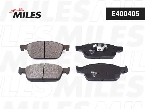 Тормозные колодки дисковые передняя ось MILES E400405