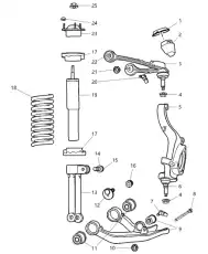 Рычаг подвески JEEP 52125112AD