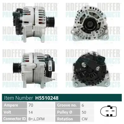 Генератор HOFFER H5510248