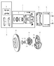 Ступица JEEP 4779199AA