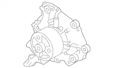 LR154597 Насос водяной LAND ROVER