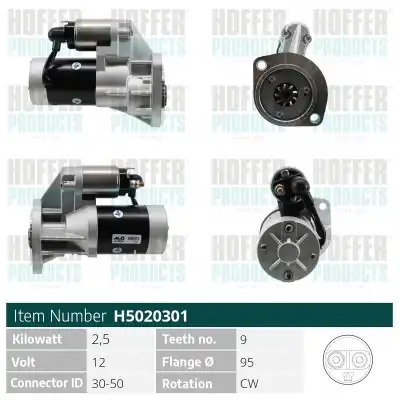 Стартер HOFFER H5020301
