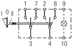 Выключатель 6FH 004 570-241 HELLA