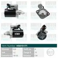 Стартер HOFFER H5015171