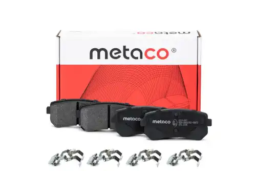Тормозные колодки дисковые METACO 3010267