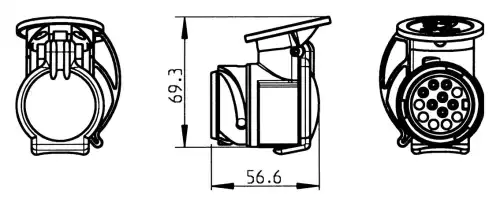  АДАПТЕР 13Х7 311069 ERICH JAEGER