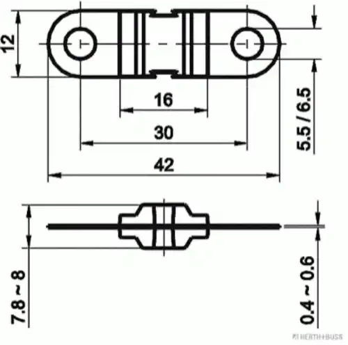ПРЕДОХРАНИТЕЛЬ 60A 50295861 HERTH+BUSS