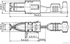 Соединитель проводов 50251875 HERTH+BUSS