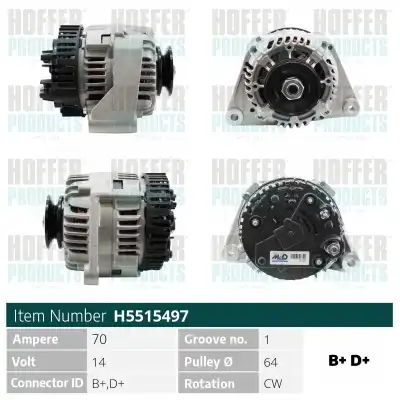 Генератор HOFFER H5515497