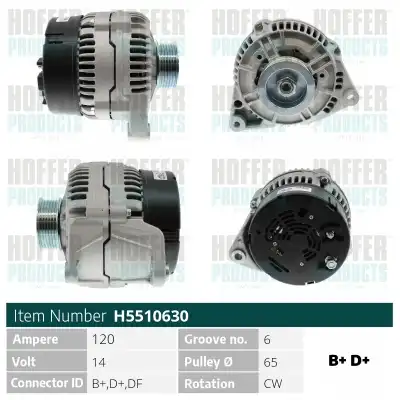 Генератор HOFFER H5510630