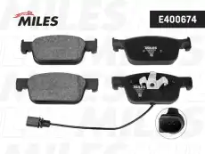 Тормозные колодки дисковые передняя ось MILES E400674