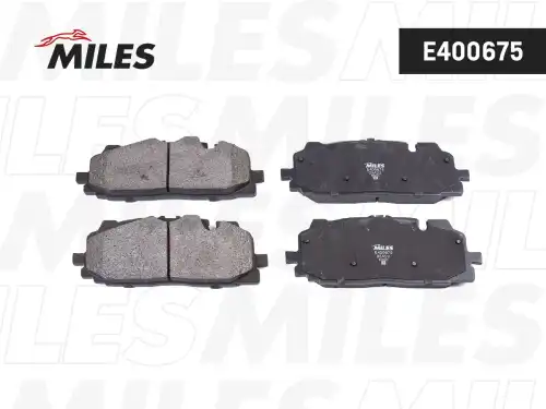 Тормозные колодки дисковые передняя ось MILES E400675