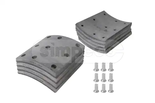 Тормозные колодки дисковые SIMPECO SP0410.1030