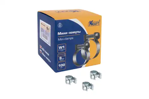 KT880556 Мини-хомут 8-9 мм OBERKRAFT