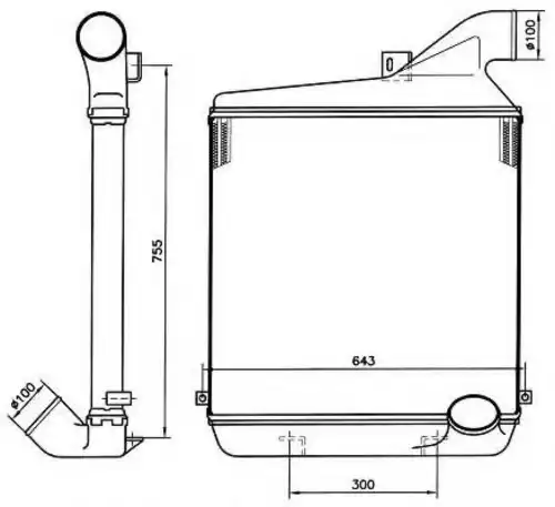 Интеркулер NRF 30146