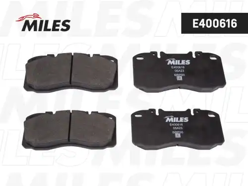 Тормозные колодки дисковые передняя ось MILES E400616