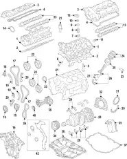 GASKET - CYLINDER HEAD N2DZ6051B FORD