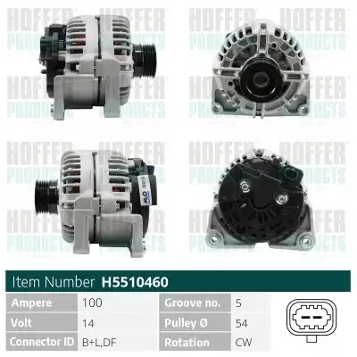 Генератор HOFFER H5510460