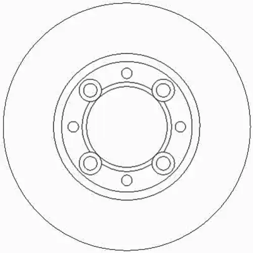 Тормозной диск AC DELCO AC2106D