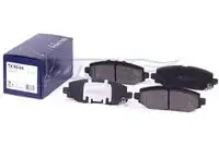 Тормозные колодки дисковые TOMEX TX 60-04
