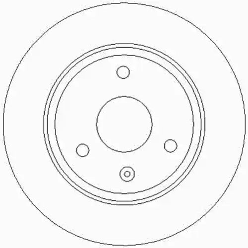 Тормозной диск AC DELCO AC2123D