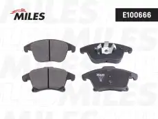Тормозные колодки дисковые передняя ось MILES E100666