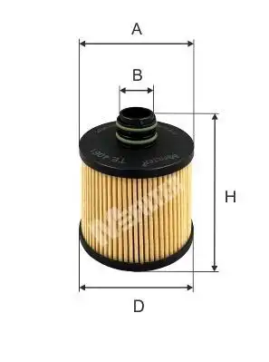 Фильтр масляный MFILTER TE 4061