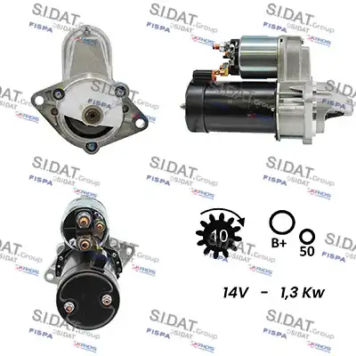 Стартер SIDAT S12VA0025A2