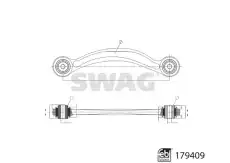 Рычаг подвески SWAG 33 10 4911