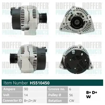 Генератор HOFFER H5510450
