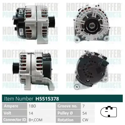Генератор HOFFER H5515378