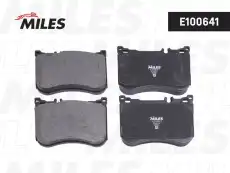 Тормозные колодки дисковые передняя ось MILES E100641