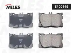 Тормозные колодки дисковые MILES E400649