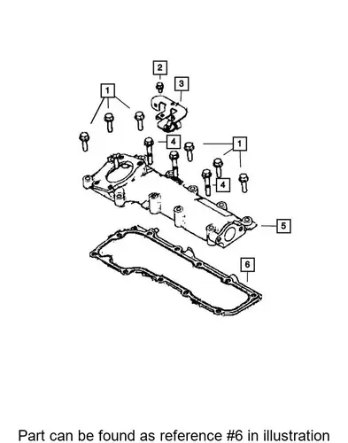 Прокладка коллектора JEEP 68226945AA