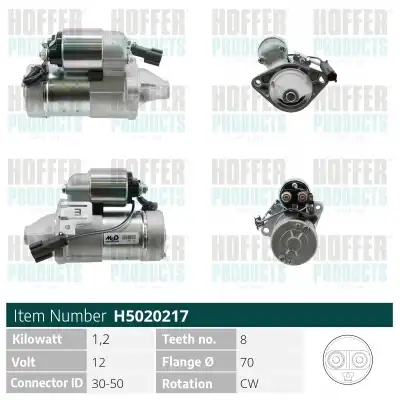 Стартер HOFFER H5020217