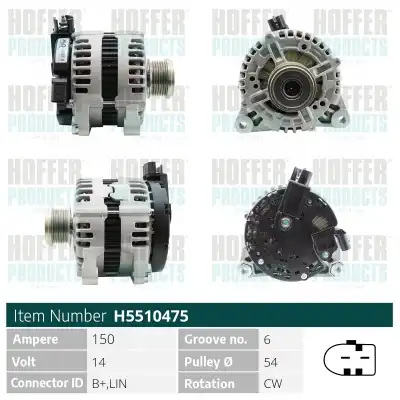 Генератор HOFFER H5510475