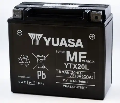 YTX20L Мото 20 YUASA