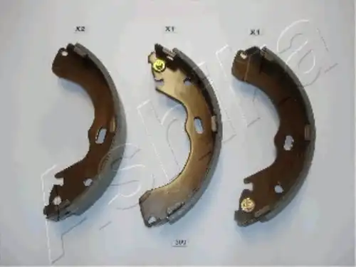 Тормозные колодки барабанные задняя ось ASHIKA 55-03-309